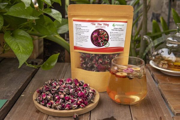 Rose Tea – Savor a Cup of Tea, Find a Moment of Peace 4 tra hoa hong say kho dong tui