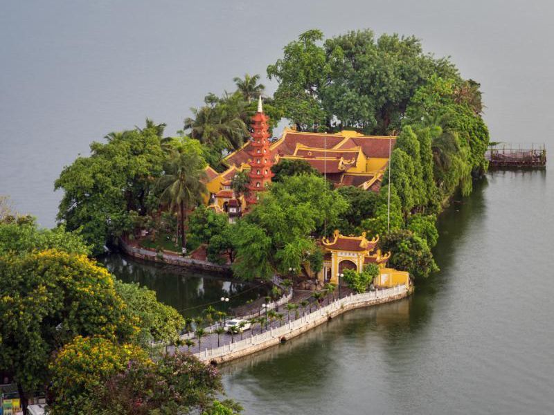 Following the Trail of Vietnamese Pagodas: Tran Quoc Pagoda – A Thousand Years of Buddhist Heritage by West Lake 1 Chua Tran Quoc